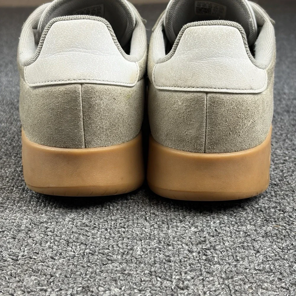 Adidas Barreda Decode Suede Shoes Men's Size 13 White Gum JR1325 Sneakers